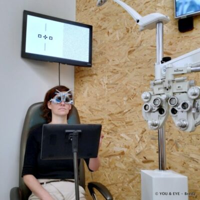 Oogmeting inc. fixatie disparatie screening