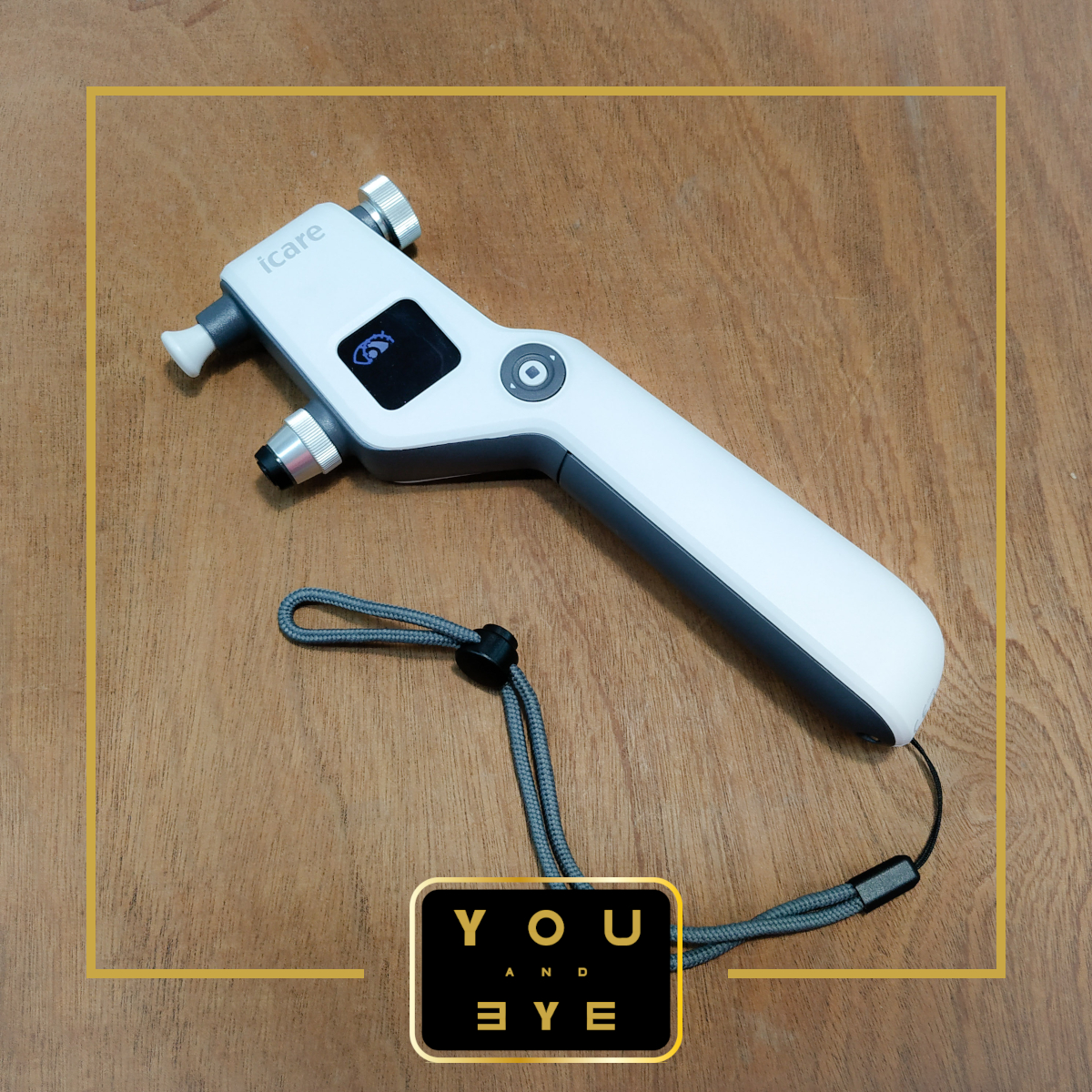 FB-tonometer Glaucoom wordt gemeten tonometer